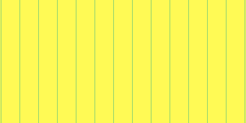 #fffa55, #04a393 vertical lines, one pixels wide, sixty pixels apart