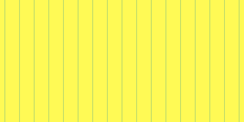 #fffa55, #46a393 vertical lines, one pixels wide, forty-seven pixels apart