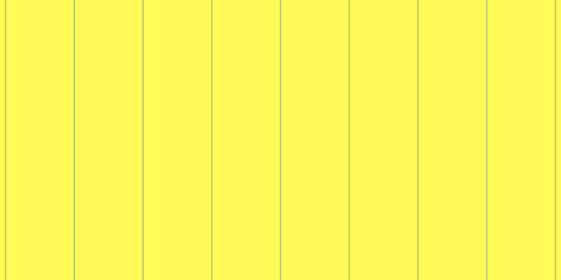 #fffa55, #67a393 vertical lines, one pixels wide, ninety-seven pixels apart
