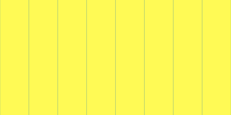 #fffa55, #67a393 vertical lines, one pixels wide, ninety-nine pixels apart