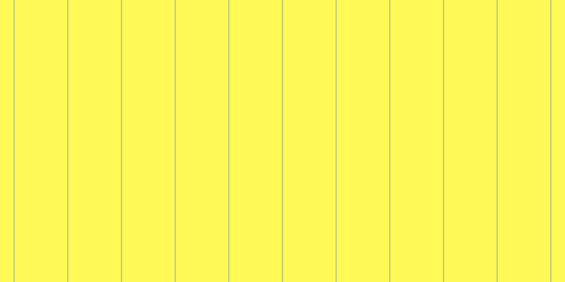 #fffa55, #88a393 vertical lines, one pixels wide, seventy-five pixels apart