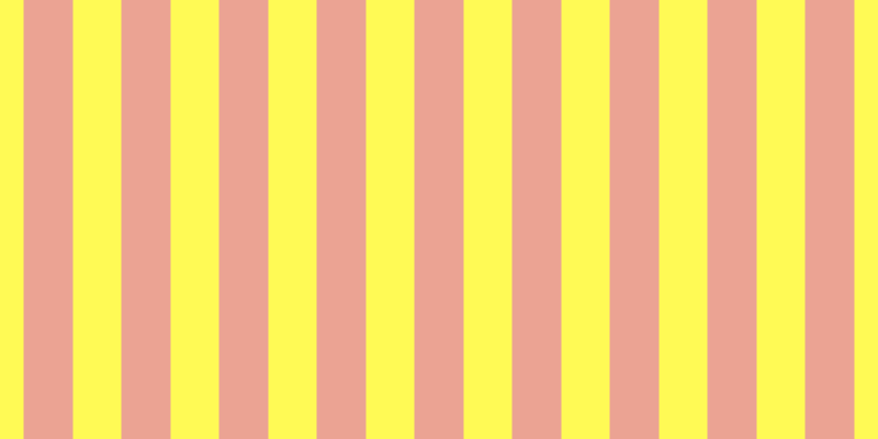 #fffa55, #eba393 vertical lines, forty-five pixels wide, forty-four pixels apart