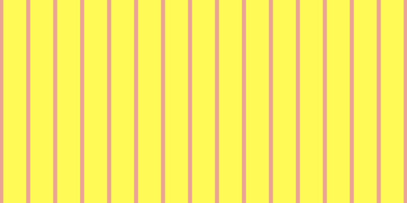 #fffa55, #eba393 vertical lines, eight pixels wide, forty-five pixels apart