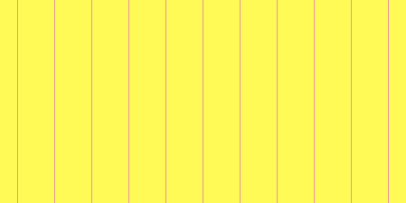 #fffa55, #eba393 vertical lines, two pixels wide, seventy-one pixels apart