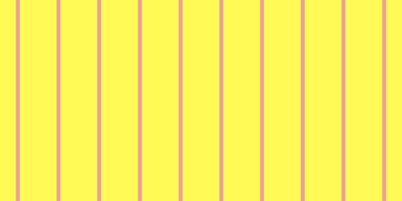 #fffa55, #eba393 vertical lines, eight pixels wide, seventy-three pixels apart