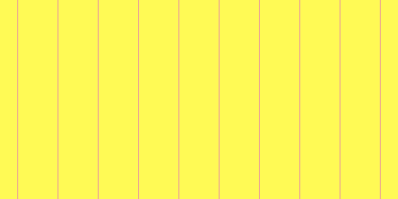 #fffa55, #eba393 vertical lines, two pixels wide, seventy-nine pixels apart