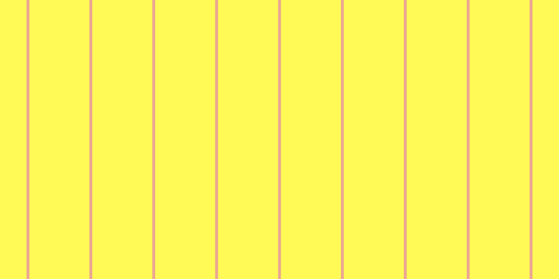#fffa55, #eba393 vertical lines, four pixels wide, eighty-six pixels apart