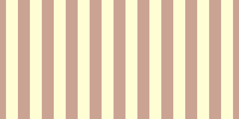 #fffa55 (25%), #caa393 vertical lines, forty pixels wide, forty pixels apart