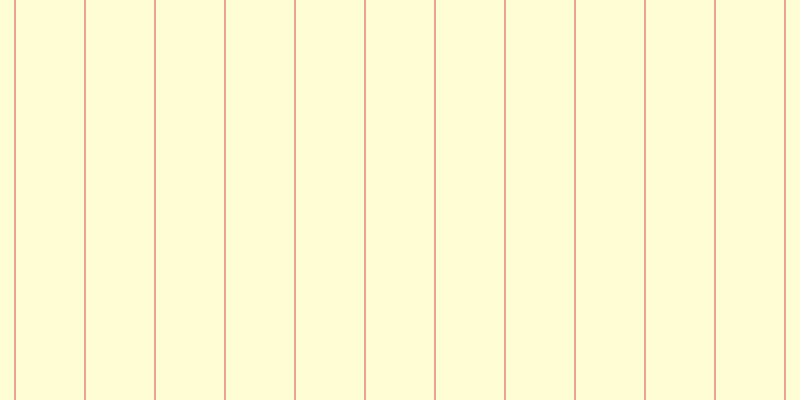 #fffa55 (25%), #eba393 vertical lines, two pixels wide, sixty-eight pixels apart