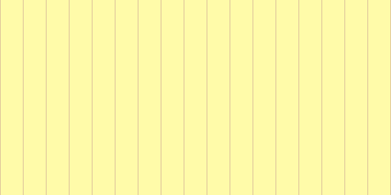 #fffa55 (50%), #caa393 vertical lines, one pixels wide, forty-six pixels apart