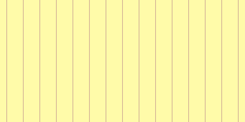 #fffa55 (50%), #caa393 vertical lines, two pixels wide, fifty-two pixels apart