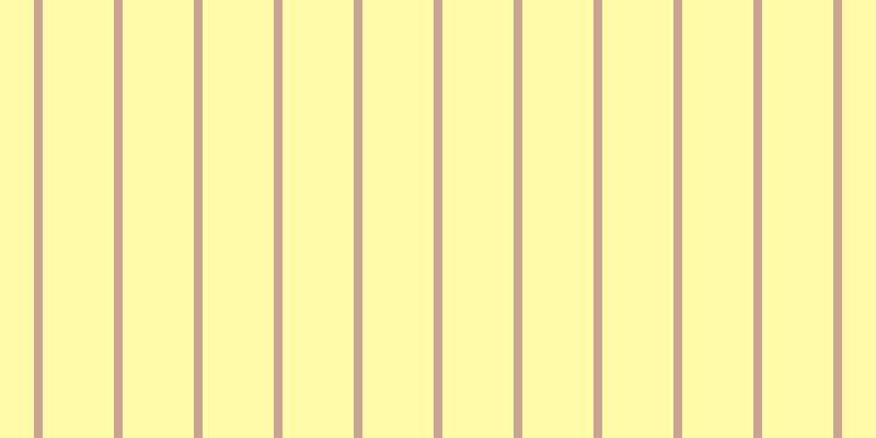 #fffa55 (50%), #caa393 vertical lines, eight pixels wide, sixty-five pixels apart