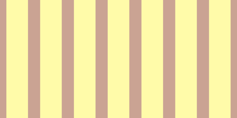 #fffa55 (50%), #caa393 vertical lines, forty-one pixels wide, seventy-three pixels apart
