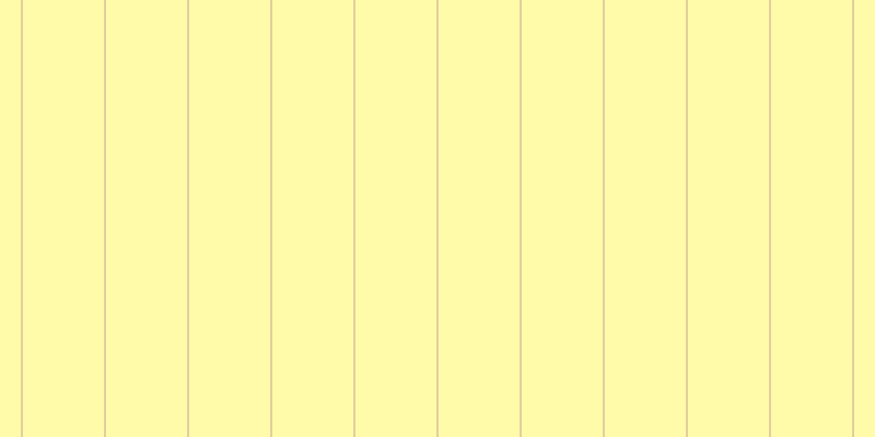 #fffa55 (50%), #caa393 vertical lines, one pixels wide, seventy-five pixels apart