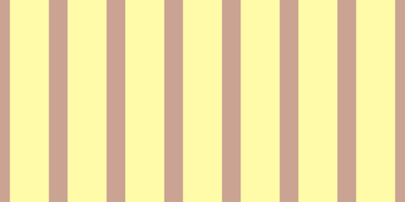 #fffa55 (50%), #caa393 vertical lines, thirty-seven pixels wide, seventy-seven pixels apart