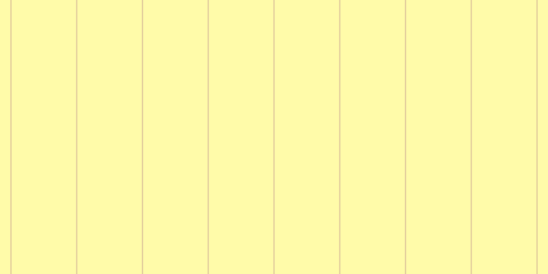 #fffa55 (50%), #caa393 vertical lines, one pixels wide, ninety-five pixels apart