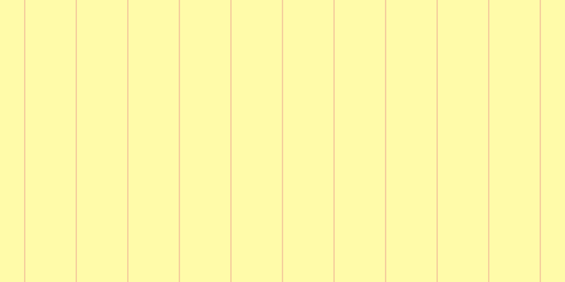 #fffa55 (50%), #eba393 vertical lines, one pixels wide, seventy-two pixels apart
