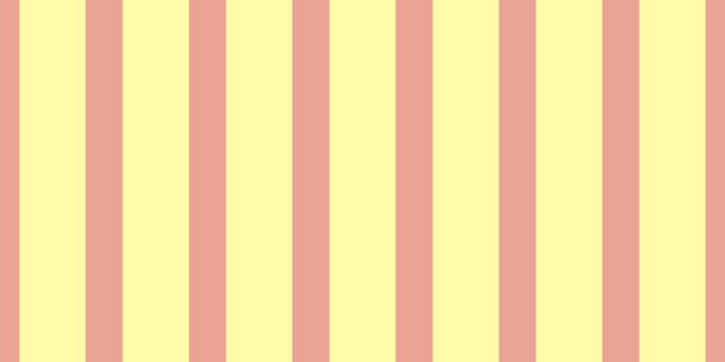 #fffa55 (50%), #eba393 vertical lines, forty-one pixels wide, seventy-three pixels apart