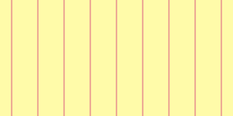 #fffa55 (50%), #eba393 vertical lines, five pixels wide, eighty-five pixels apart