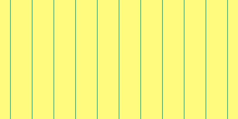 #fffa55 (75%), #04a393 vertical lines, two pixels wide, seventy-one pixels apart