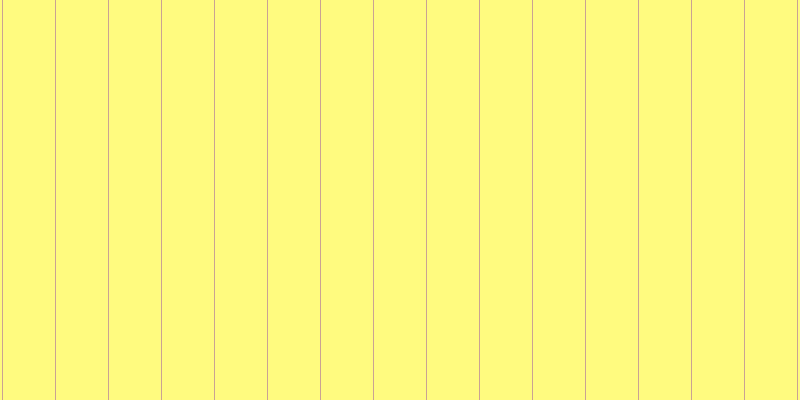 #fffa55 (75%), #caa393 vertical lines, one pixels wide, fifty-two pixels apart