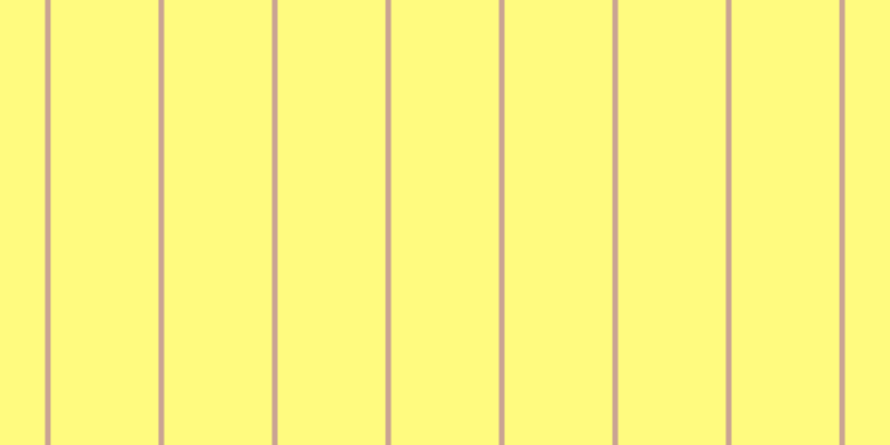 #fffa55 (75%), #caa393 vertical lines, five pixels wide, ninety-seven pixels apart