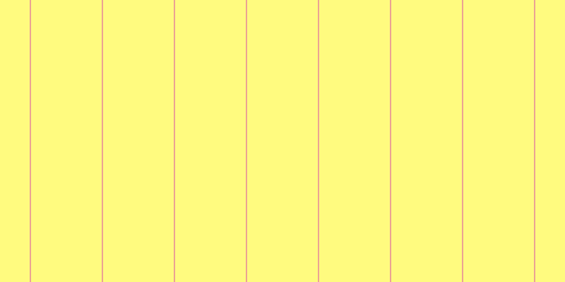 #fffa55 (75%), #eba393 vertical lines, two pixels wide, one hundred pixels apart