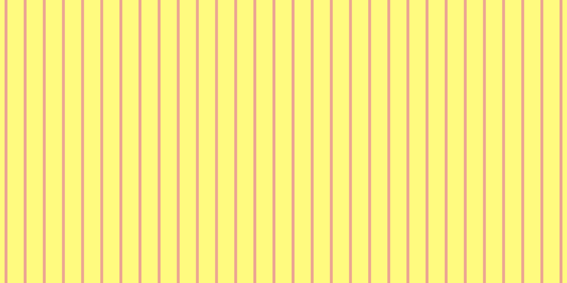 #fffa55 (75%), #eba393 vertical lines, four pixels wide, twenty-three pixels apart