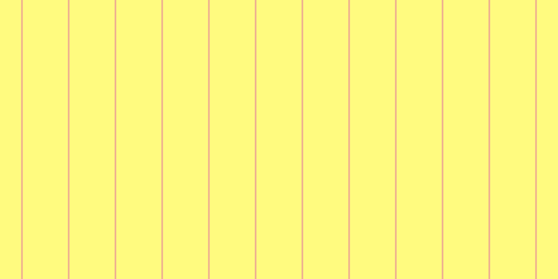 #fffa55 (75%), #eba393 vertical lines, two pixels wide, sixty-five pixels apart