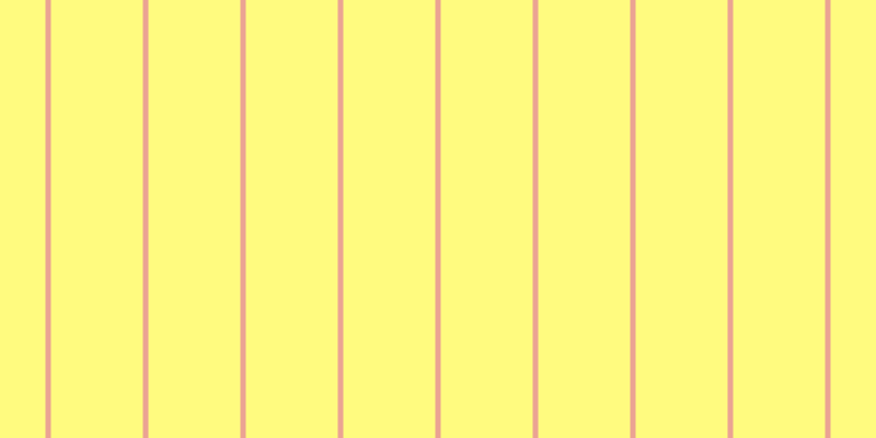 #fffa55 (75%), #eba393 vertical lines, five pixels wide, eighty-four pixels apart