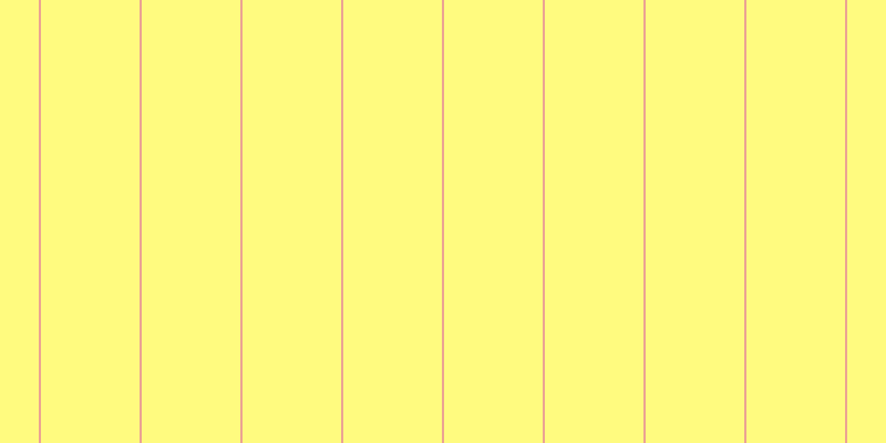 #fffa55 (75%), #eba393 vertical lines, two pixels wide, eighty-nine pixels apart