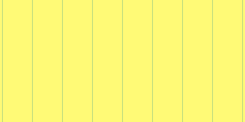#fffa76, #46a393 vertical lines, one pixels wide, ninety-seven pixels apart