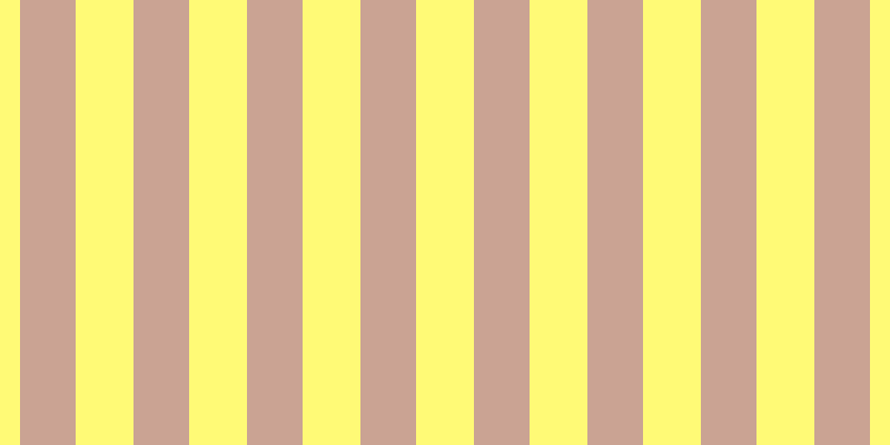 #fffa76, #caa393 vertical lines, fifty pixels wide, fifty-two pixels apart