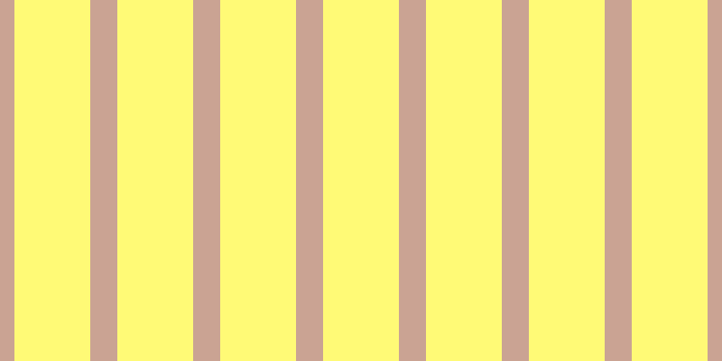 #fffa76, #caa393 vertical lines, thirty pixels wide, eighty-four pixels apart