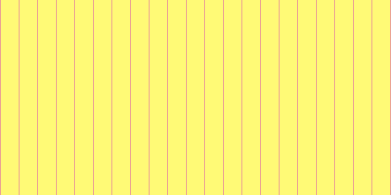 #fffa76, #eba393 vertical lines, two pixels wide, thirty-six pixels apart