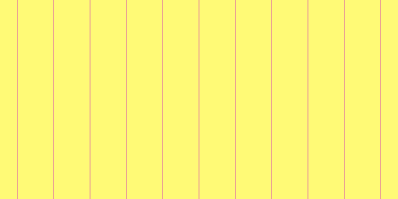 #fffa76, #eba393 vertical lines, two pixels wide, seventy-one pixels apart