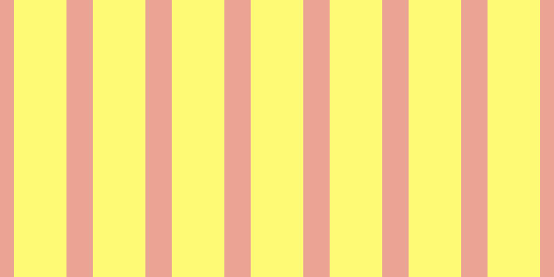 #fffa76, #eba393 vertical lines, thirty-eight pixels wide, seventy-six pixels apart