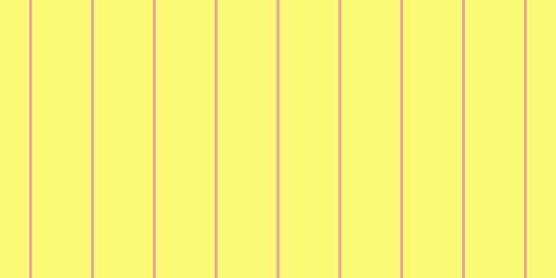 #fffa76, #eba393 vertical lines, four pixels wide, eighty-five pixels apart