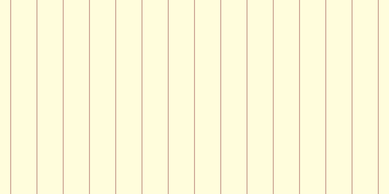 #fffa76 (25%), #caa393 vertical lines, two pixels wide, fifty-two pixels apart