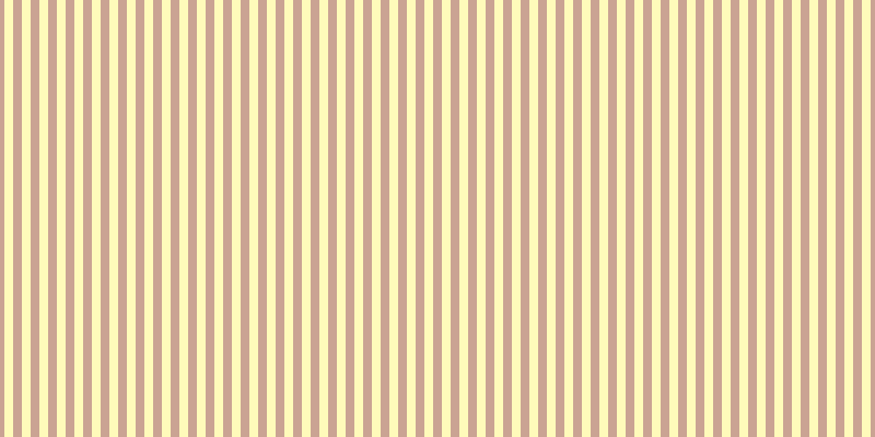 #fffa76 (50%), #caa393 vertical lines, eight pixels wide, eight pixels apart