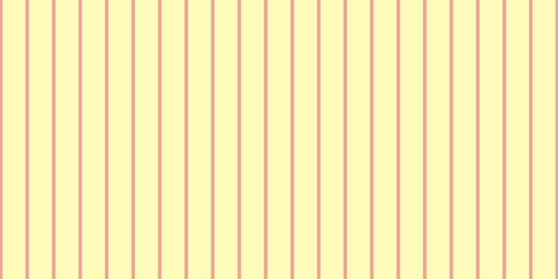 #fffa76 (50%), #eba393 vertical lines, five pixels wide, thirty-three pixels apart