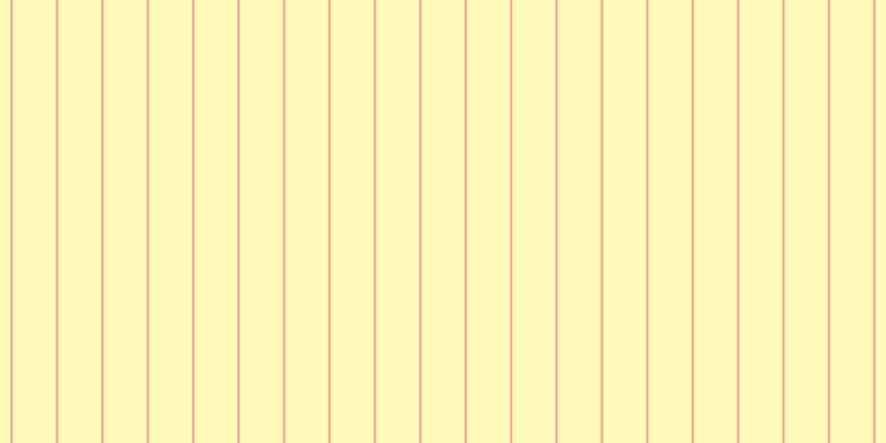 #fffa76 (50%), #eba393 vertical lines, two pixels wide, thirty-nine pixels apart