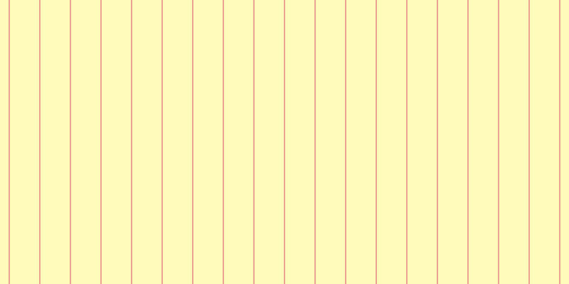 #fffa76 (50%), #eba393 vertical lines, two pixels wide, forty-one pixels apart