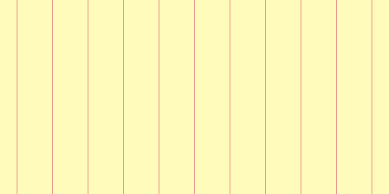 #fffa76 (50%), #eba393 vertical lines, two pixels wide, seventy-one pixels apart