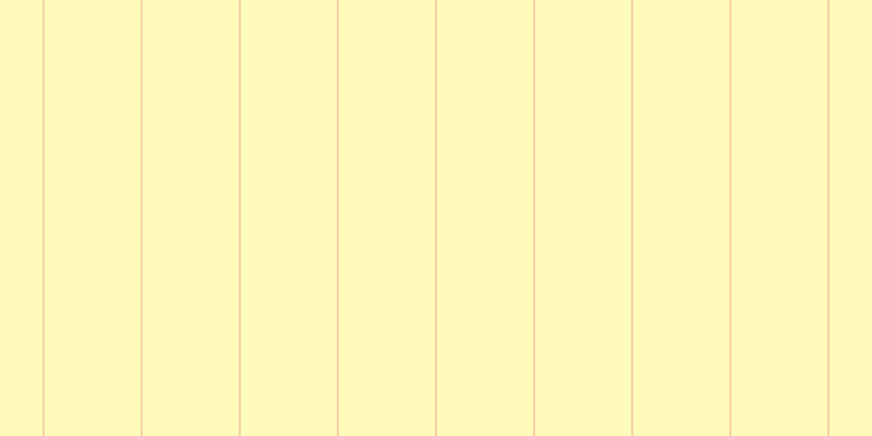 #fffa76 (50%), #eba393 vertical lines, one pixels wide, eighty-nine pixels apart