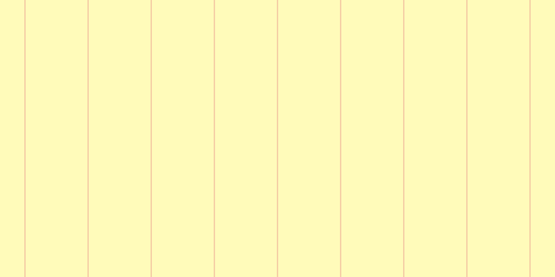 #fffa76 (50%), #eba393 vertical lines, one pixels wide, ninety pixels apart