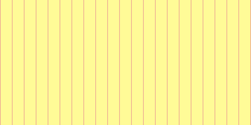 #fffa76 (75%), #eba393 vertical lines, two pixels wide, thirty-six pixels apart