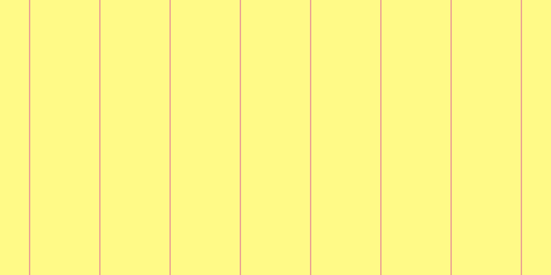 #fffa87, #eba393 vertical lines, two pixels wide, one hundred pixels apart