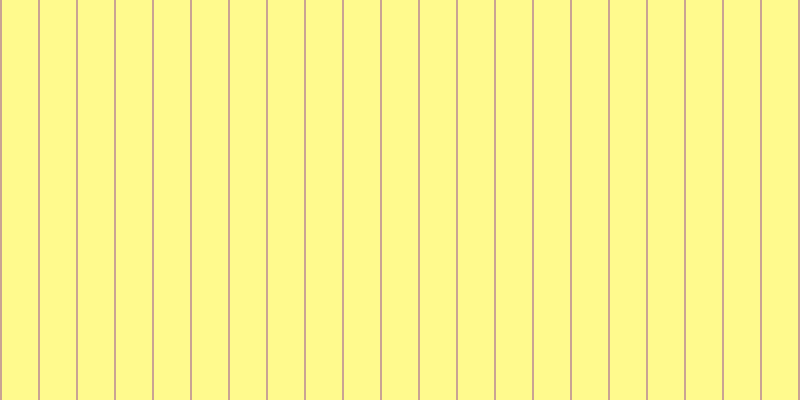#fffa8d, #caa393 vertical lines, two pixels wide, thirty-six pixels apart