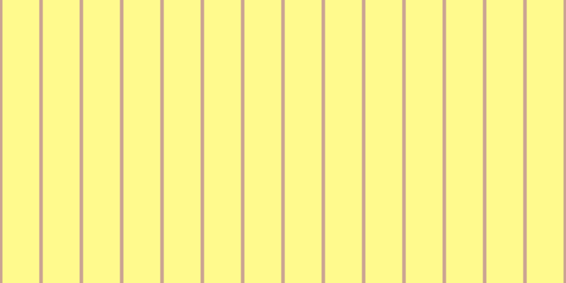 #fffa8d, #caa393 vertical lines, five pixels wide, fifty-two pixels apart